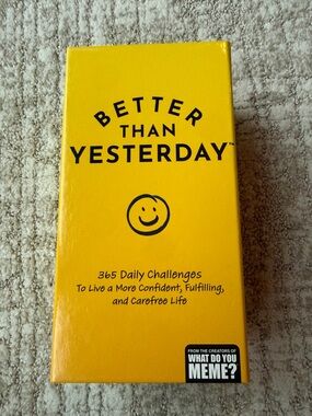 Better Than Yesterday Daily Challenge Deck